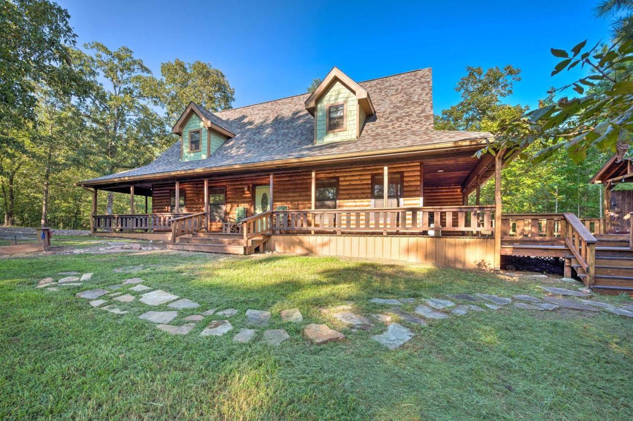 Broken Bow Retreat On 2 Acres With Hot Tub And Deck! Villa Buitenkant foto